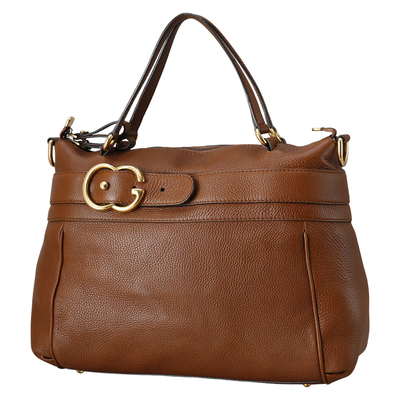 GUCCI(USED)구찌 269963 GG로고 버클 장식 토트겸 숄더백