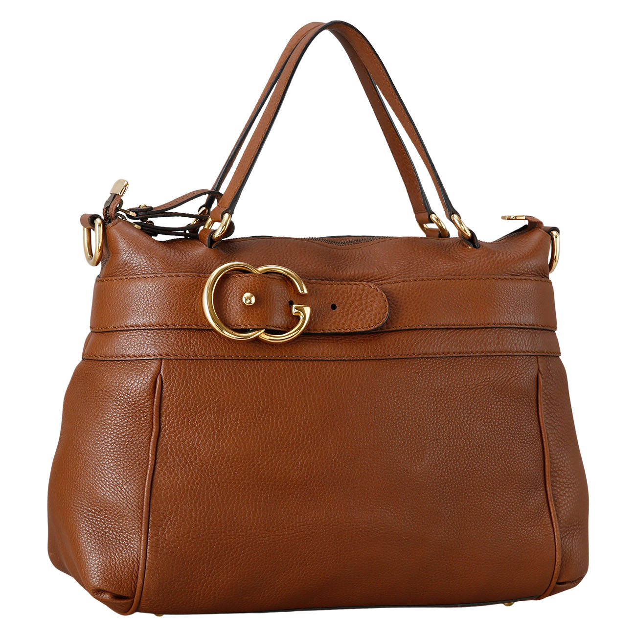 GUCCI(USED)구찌 269963 GG로고 버클 장식 토트겸 숄더백