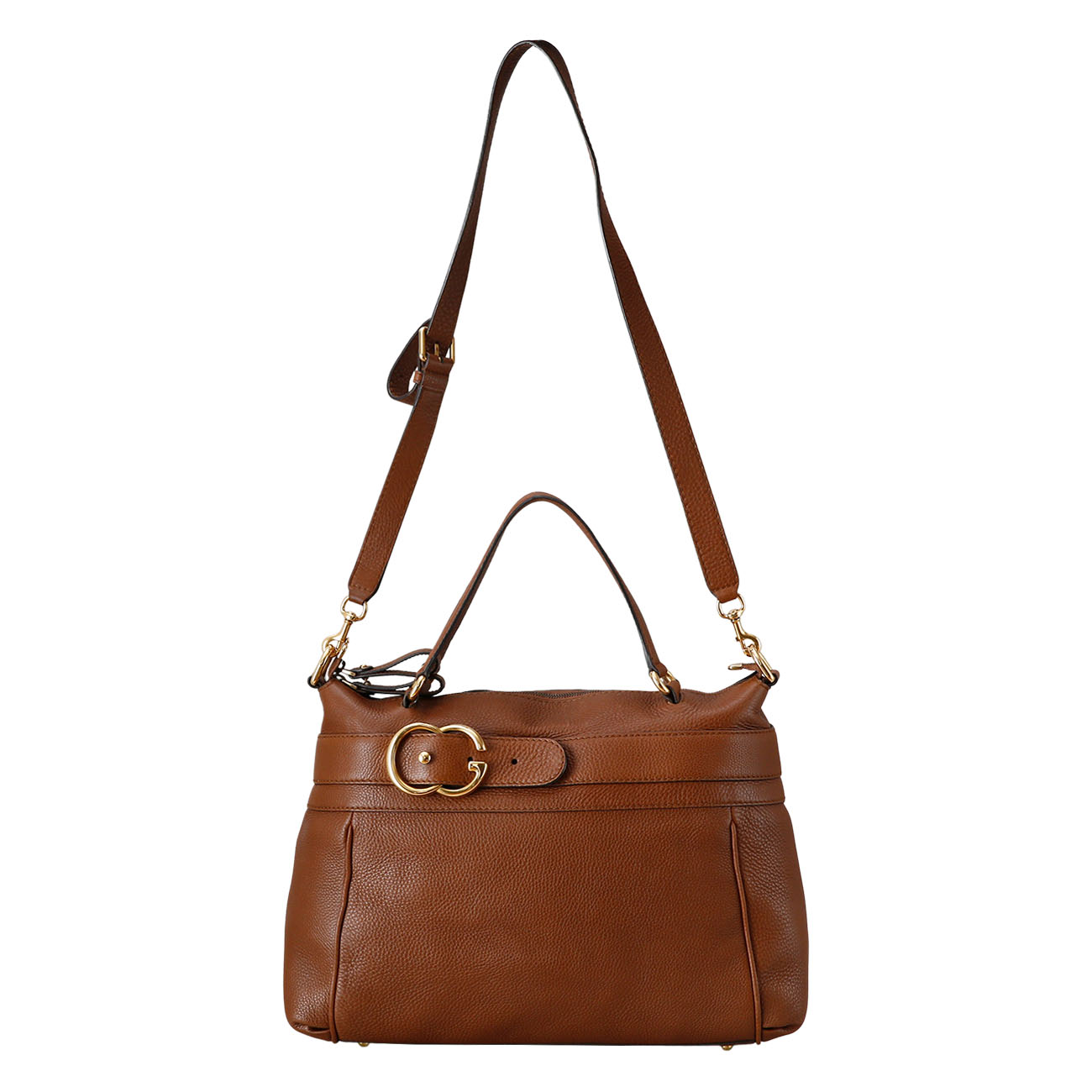 GUCCI(USED)구찌 269963 GG로고 버클 장식 토트겸 숄더백
