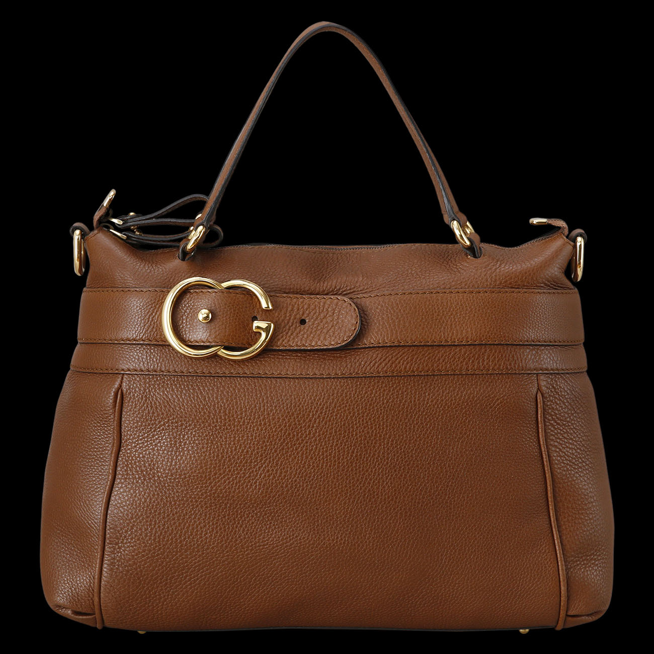 GUCCI(USED)구찌 269963 GG로고 버클 장식 토트겸 숄더백