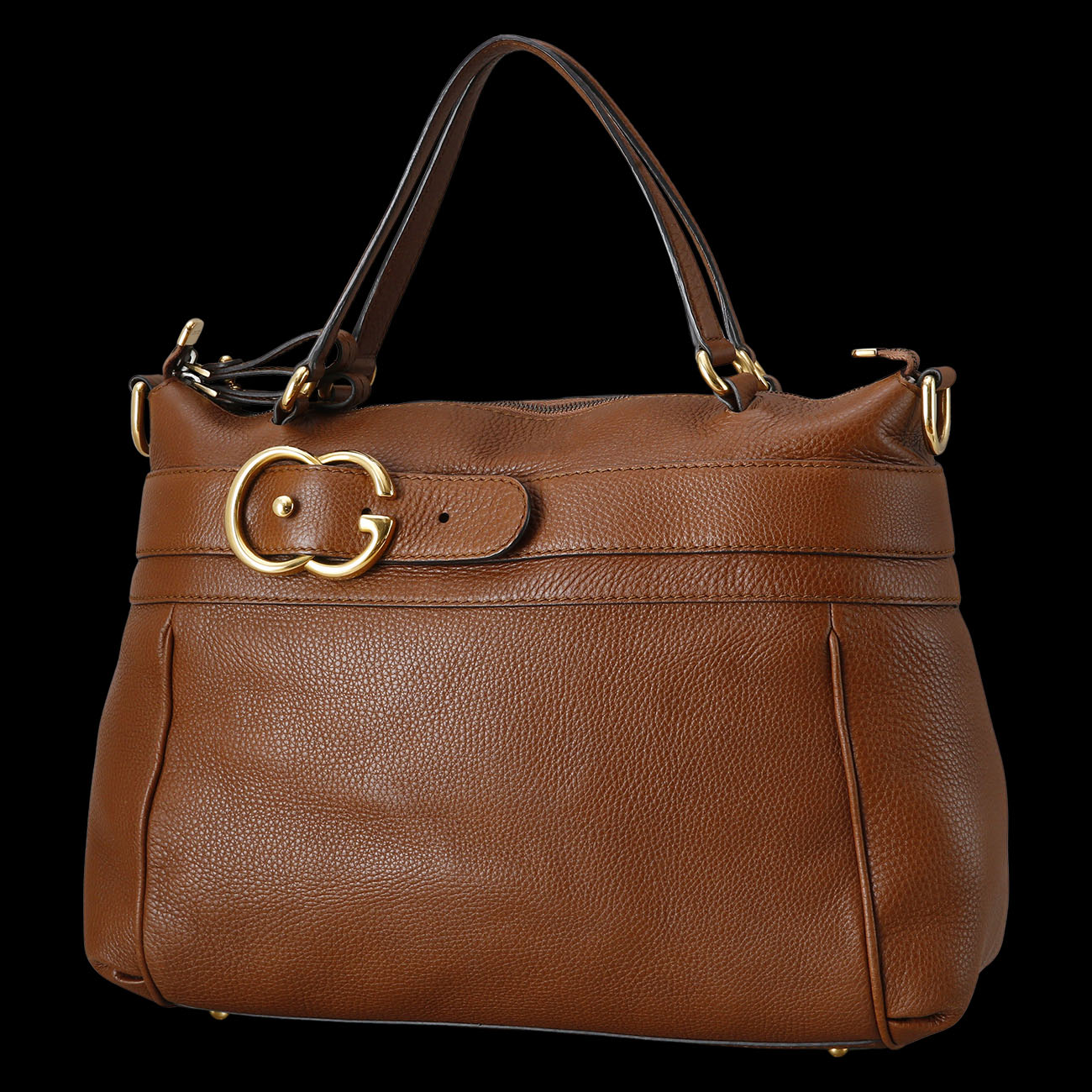GUCCI(USED)구찌 269963 GG로고 버클 장식 토트겸 숄더백