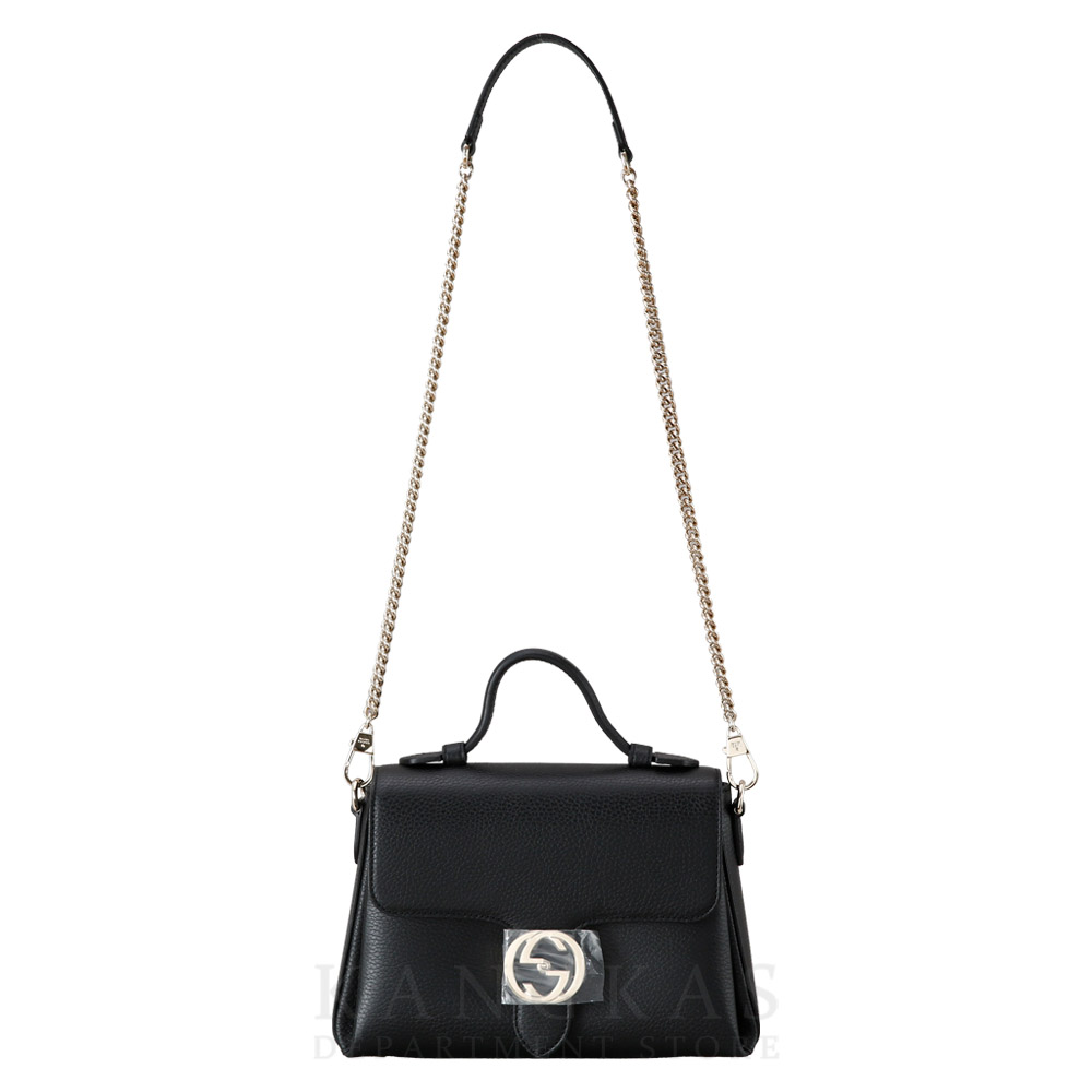 GUCCI(USED)구찌 510302 인터로킹 탑 핸들 체인백