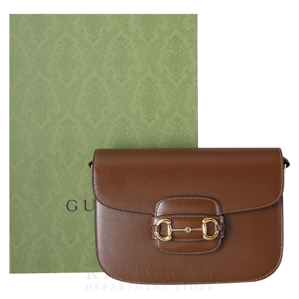 GUCCI(USED)구찌 602204 홀스빗 1955 숄더백 브라운