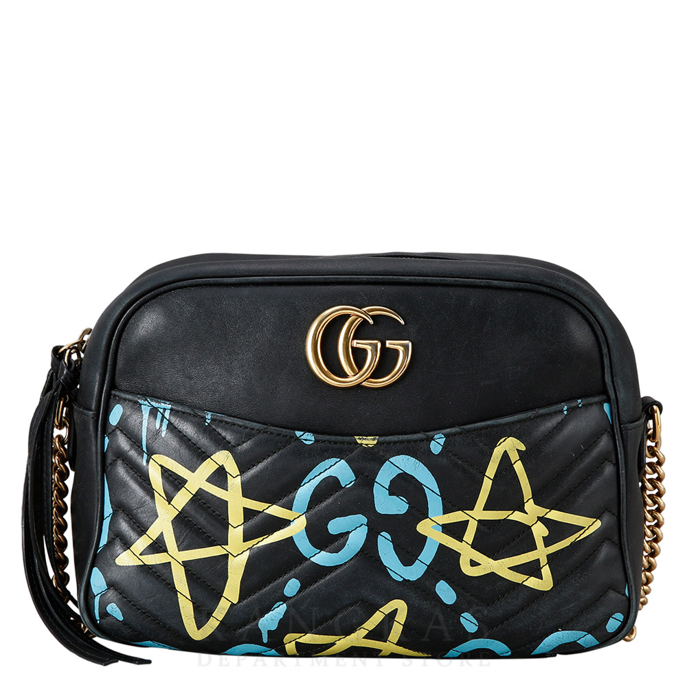 GUCCI(USED)구찌 443499 GG마몽 마틀라세 고스트 스타 크로스백