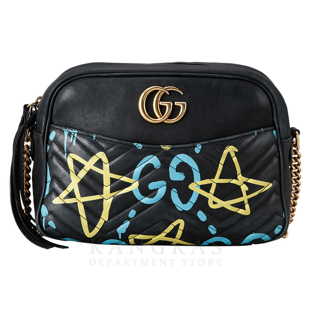 GUCCI(USED)구찌 443499 GG마몽 마틀라세 고스트 스타 크로스백