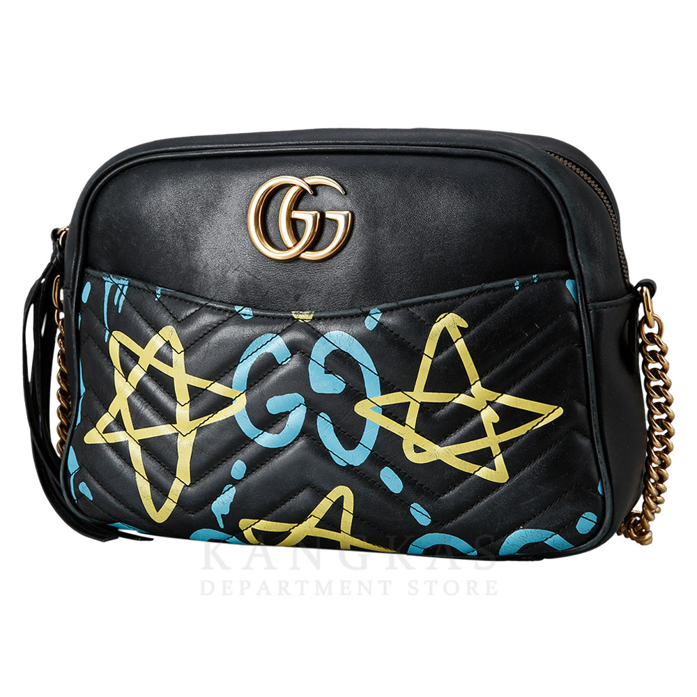 GUCCI(USED)구찌 443499 GG마몽 마틀라세 고스트 스타 크로스백