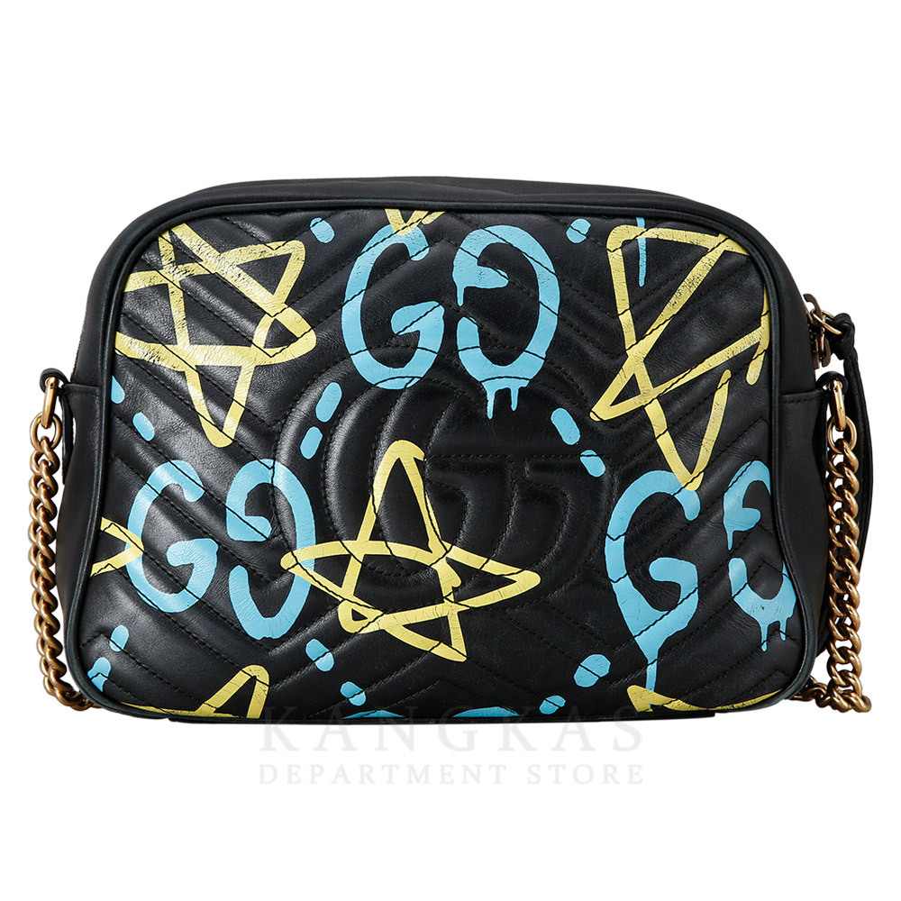GUCCI(USED)구찌 443499 GG마몽 마틀라세 고스트 스타 크로스백