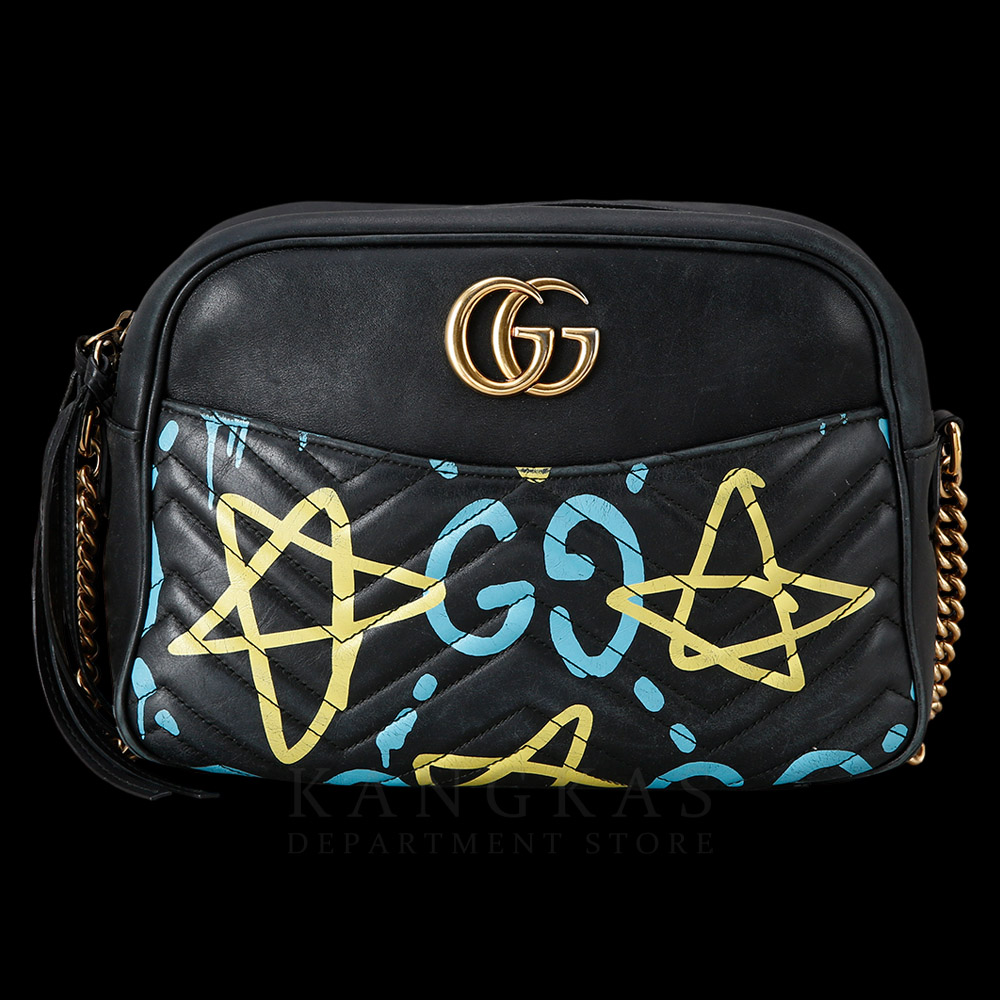 GUCCI(USED)구찌 443499 GG마몽 마틀라세 고스트 스타 크로스백