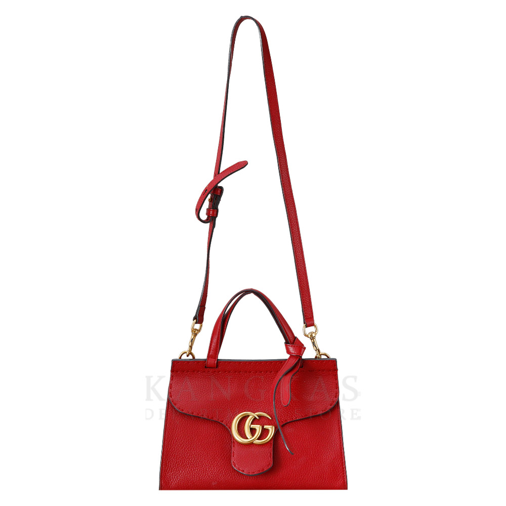 GUCCI(USED)구찌 442622 GG마몽 미니 탑 핸들백