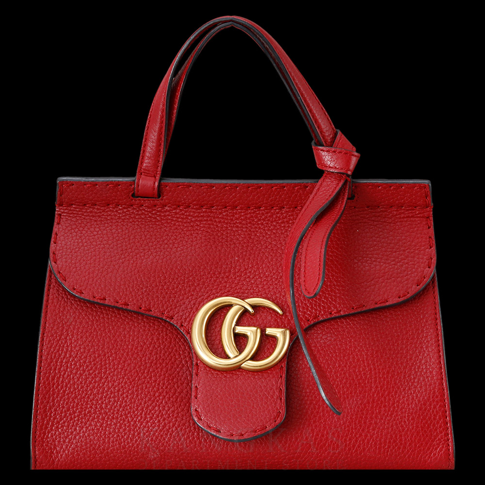GUCCI(USED)구찌 442622 GG마몽 미니 탑 핸들백