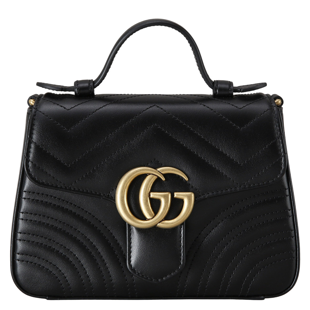 GUCCI(USED)구찌 547260 GG마몽 마틀라세 미니 탑 핸들백