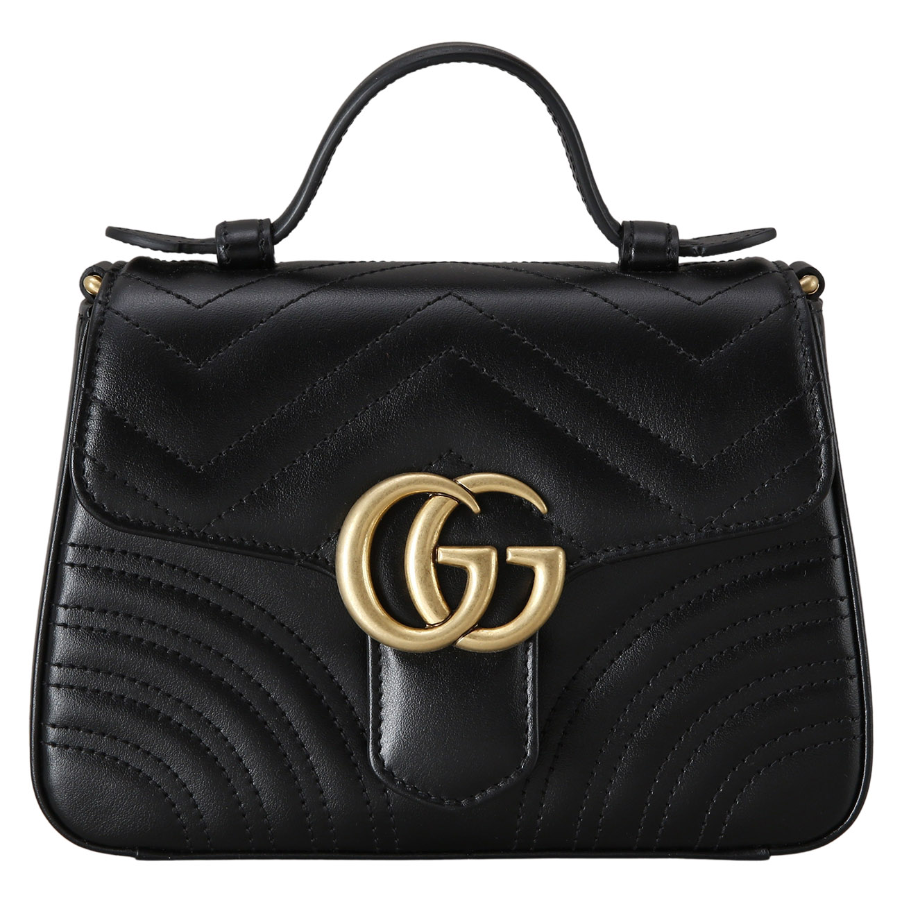 GUCCI(USED)구찌 547260 GG마몽 마틀라세 미니 탑 핸들백