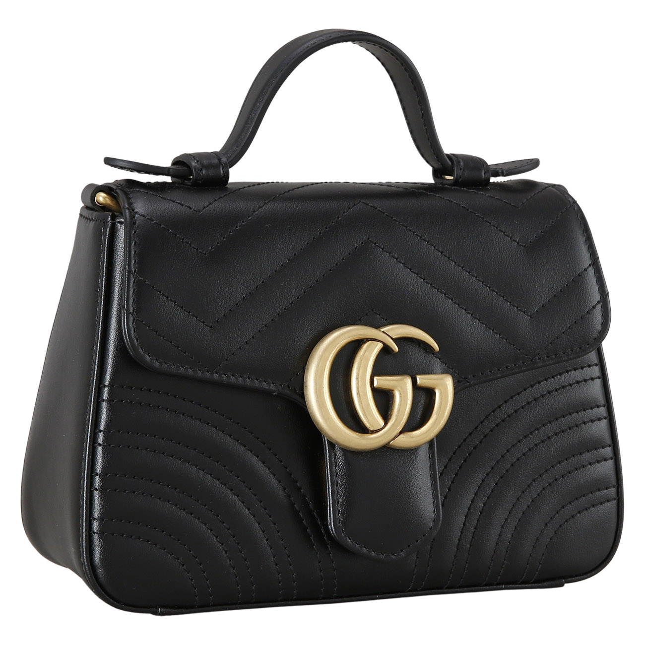 GUCCI(USED)구찌 547260 GG마몽 마틀라세 미니 탑 핸들백