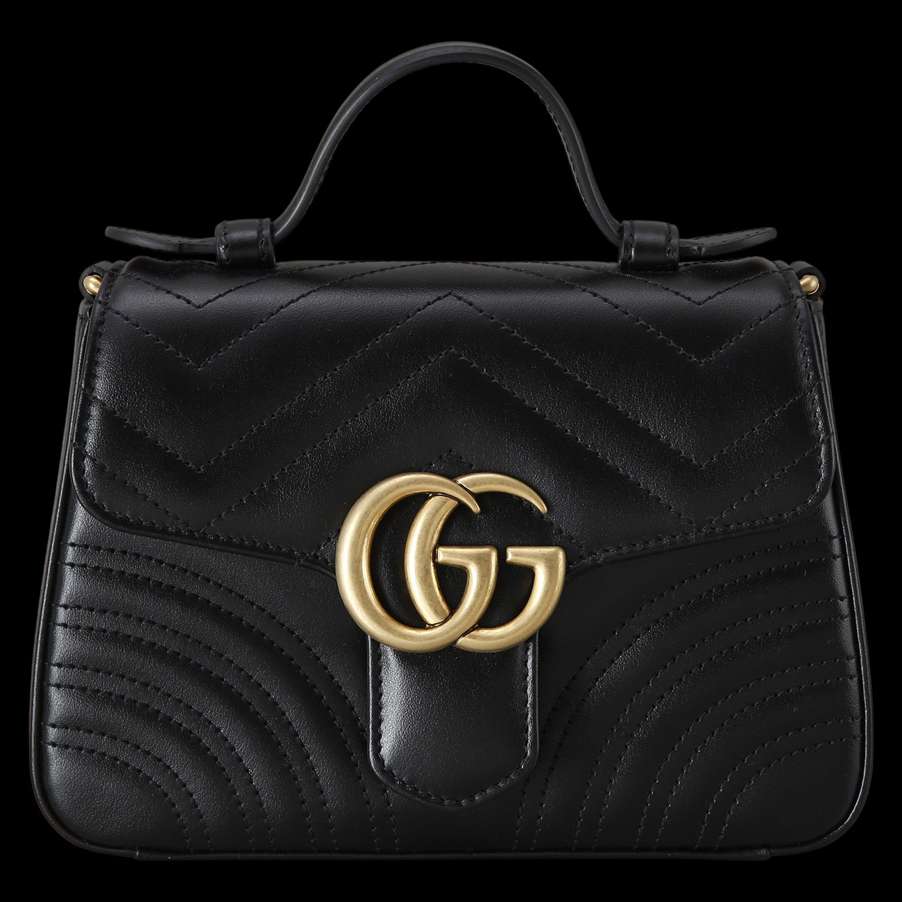 GUCCI(USED)구찌 547260 GG마몽 마틀라세 미니 탑 핸들백