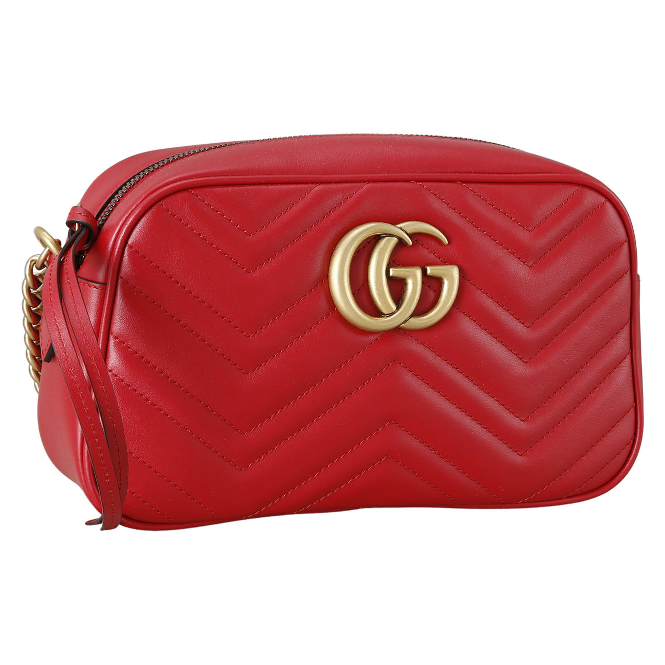 GUCCI(USED)구찌 447632 GG마몽 마틀라세 스몰 카메라백