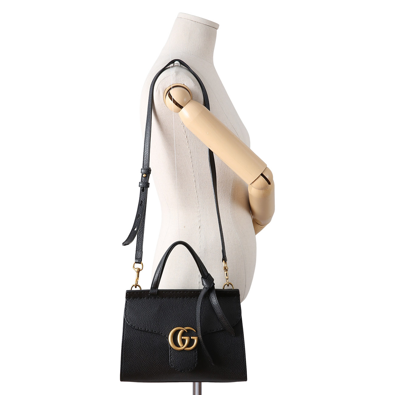 GUCCI(USED)구찌 442622 GG마몽 미니 탑 핸들백