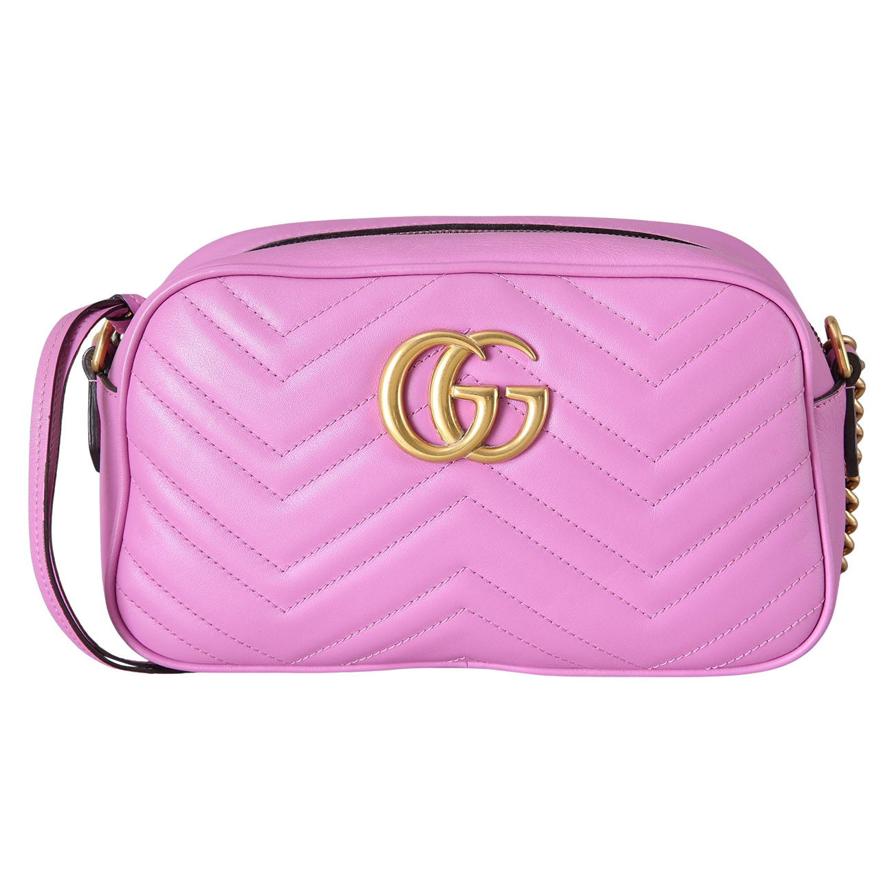 GUCCI(USED)구찌 447632 GG마몽 마틀라세 스몰 카메라백