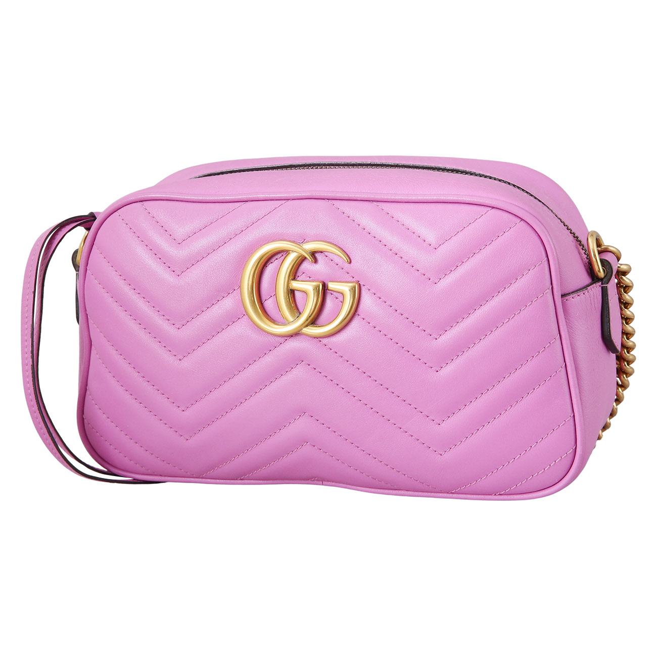 GUCCI(USED)구찌 447632 GG마몽 마틀라세 스몰 카메라백