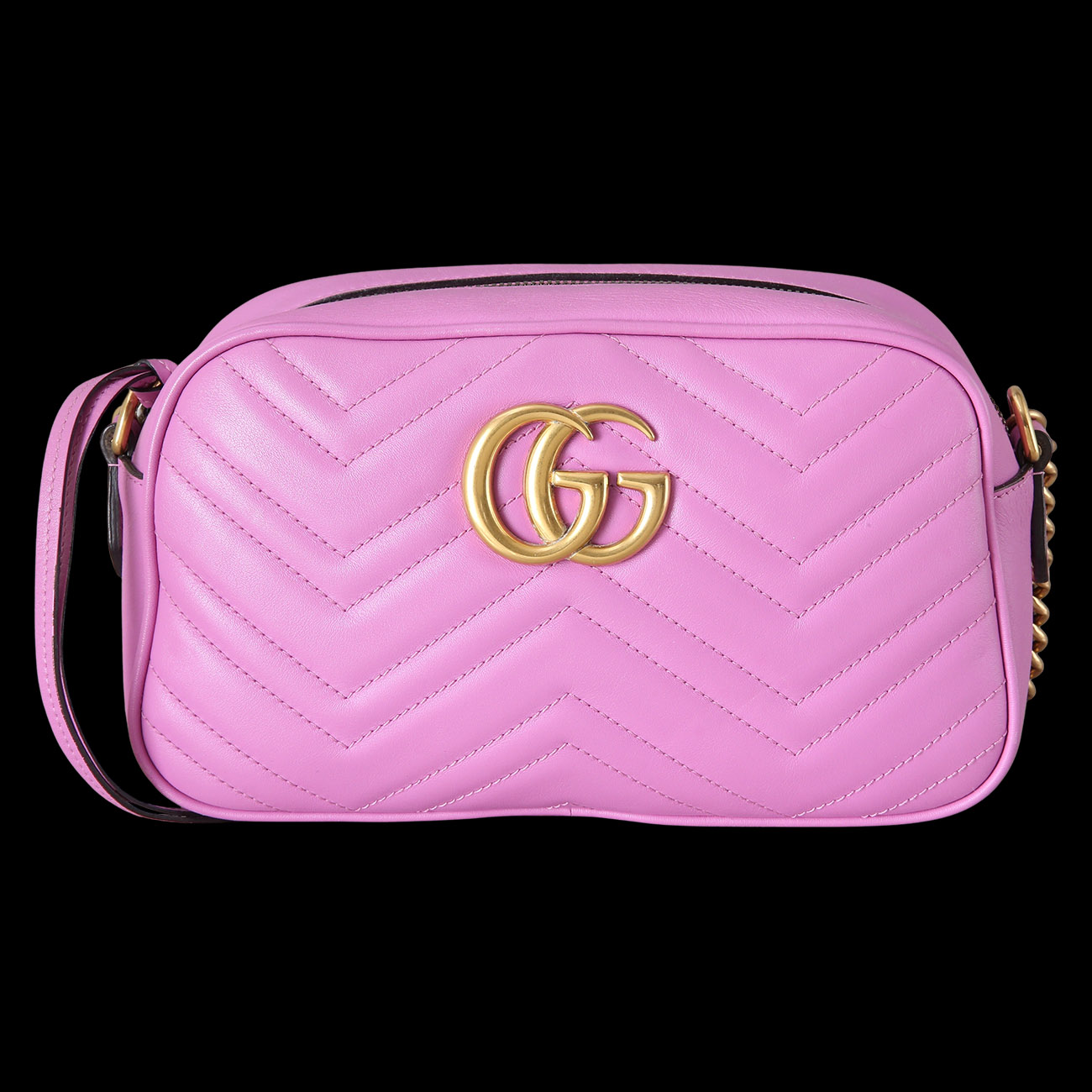 GUCCI(USED)구찌 447632 GG마몽 마틀라세 스몰 카메라백