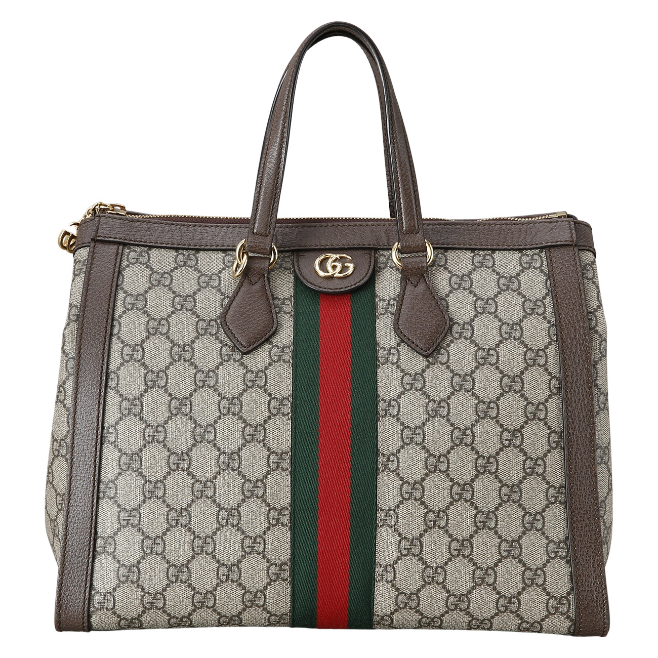 GUCCI(USED)구찌 524537 오피디아 GG수프림 탑 핸들백