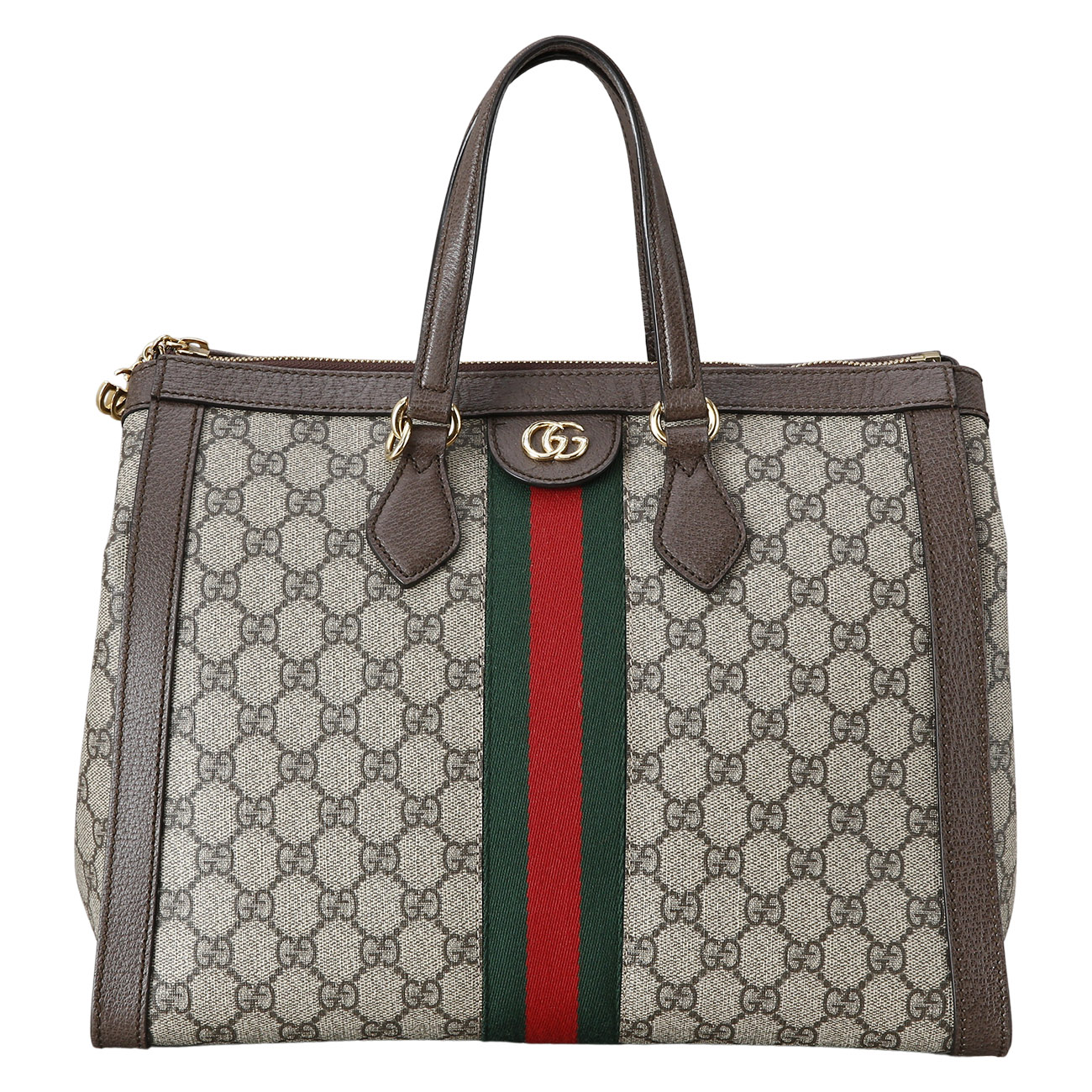 GUCCI(USED)구찌 524537 오피디아 GG수프림 탑 핸들백