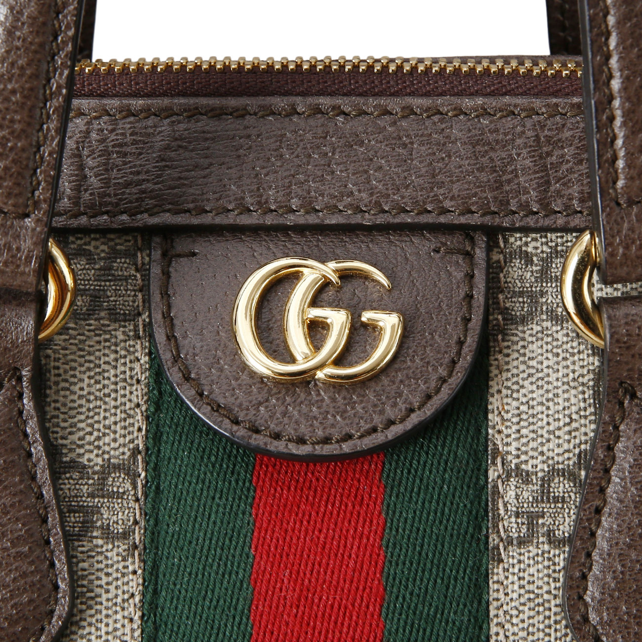 GUCCI(USED)구찌 524537 오피디아 GG수프림 탑 핸들백