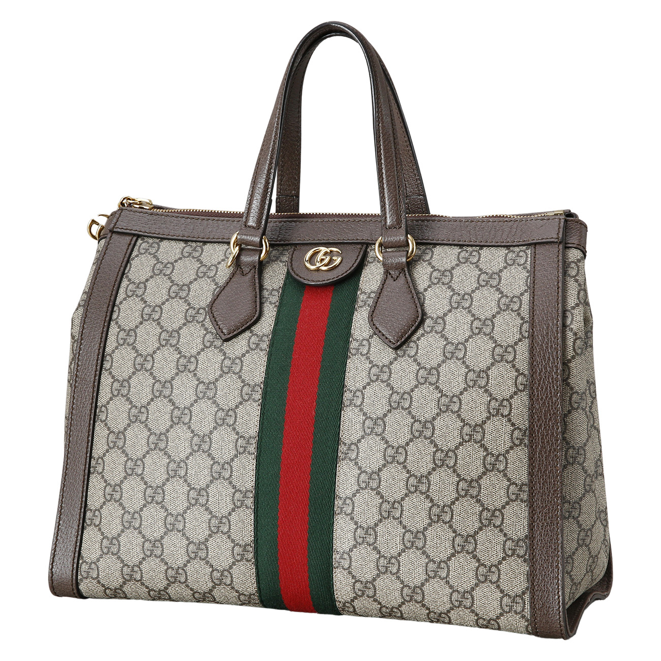 GUCCI(USED)구찌 524537 오피디아 GG수프림 탑 핸들백