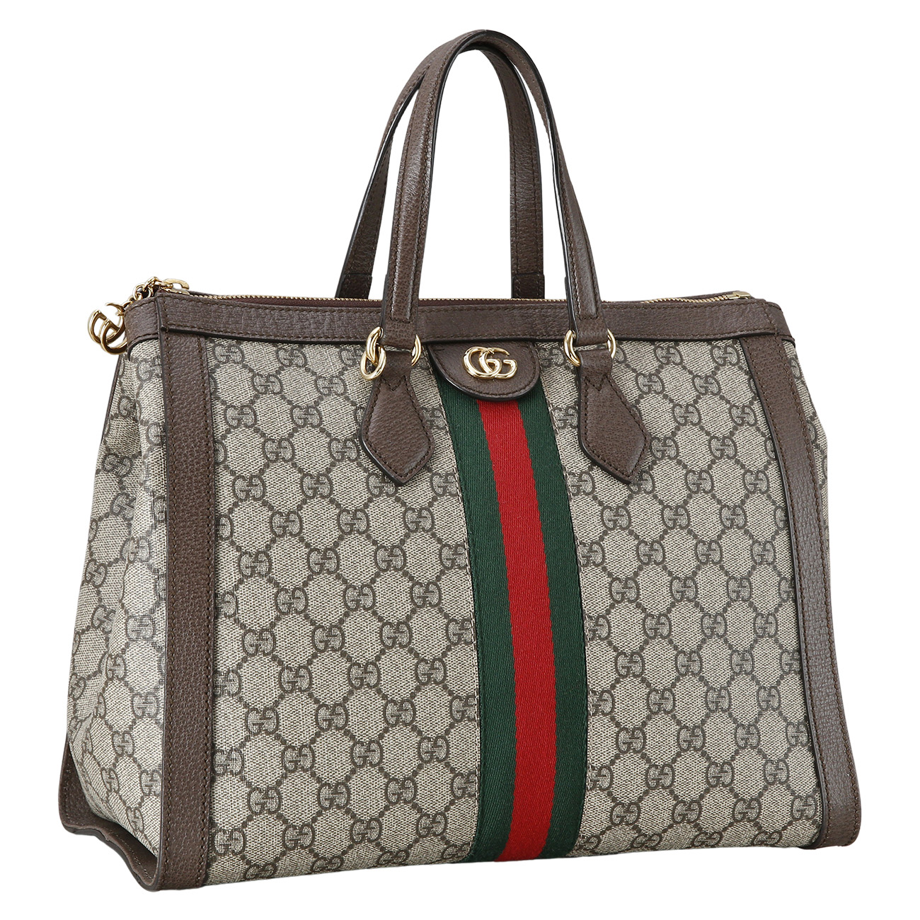 GUCCI(USED)구찌 524537 오피디아 GG수프림 탑 핸들백