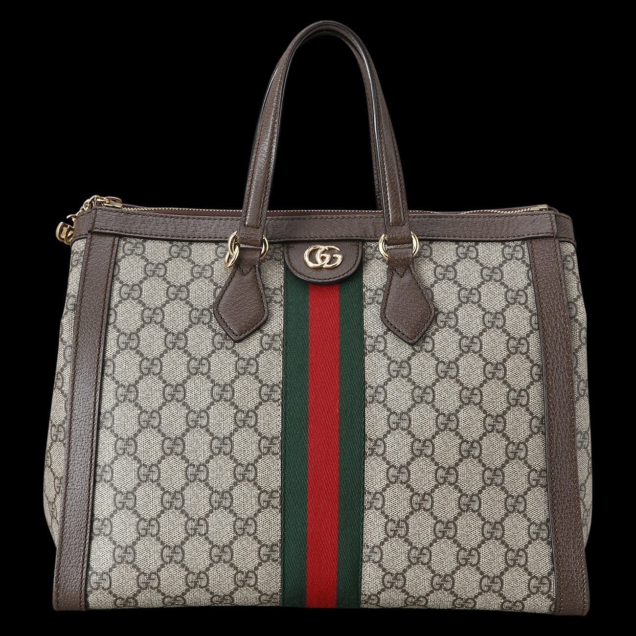 GUCCI(USED)구찌 524537 오피디아 GG수프림 탑 핸들백