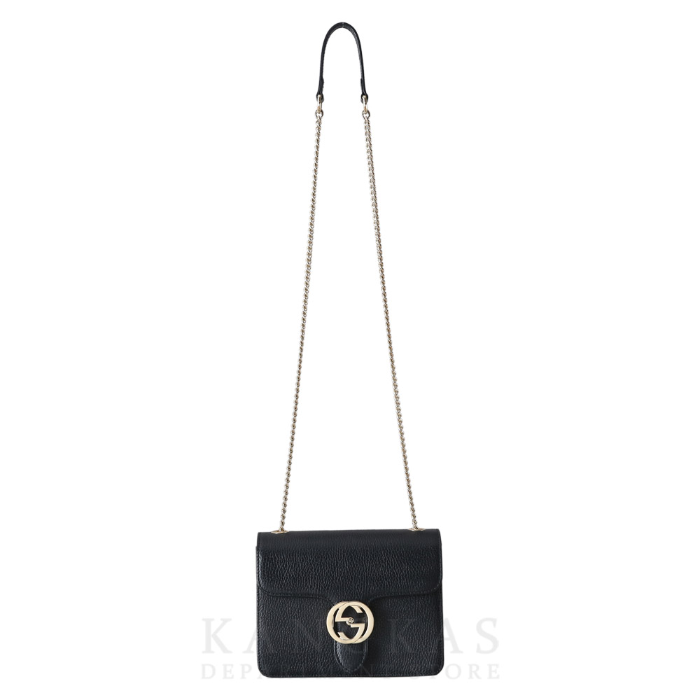 GUCCI(USED)구찌 510304 인터로킹 체인 숄더백