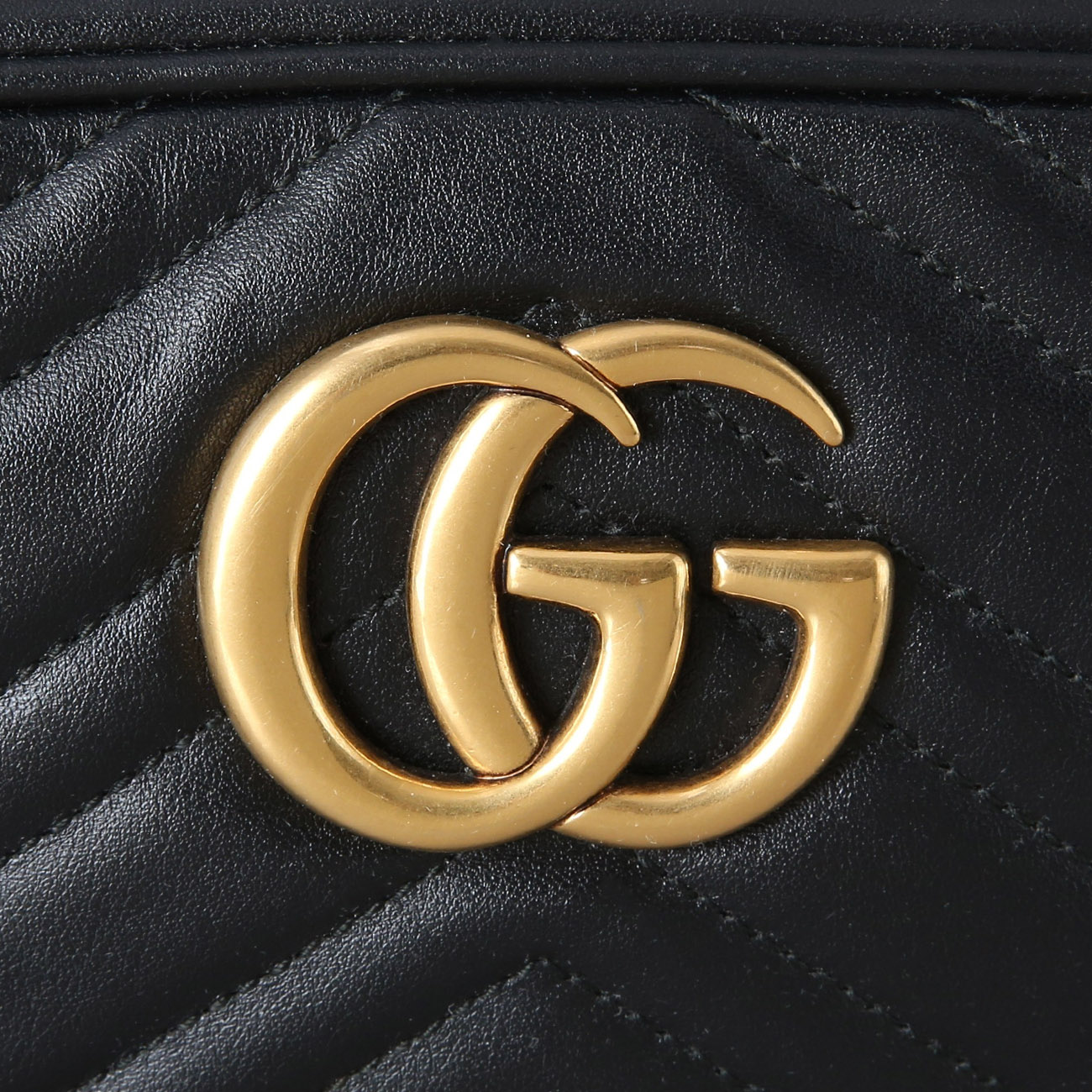 GUCCI(USED)구찌 447632 GG마몽 마틀라세 스몰 카메라백