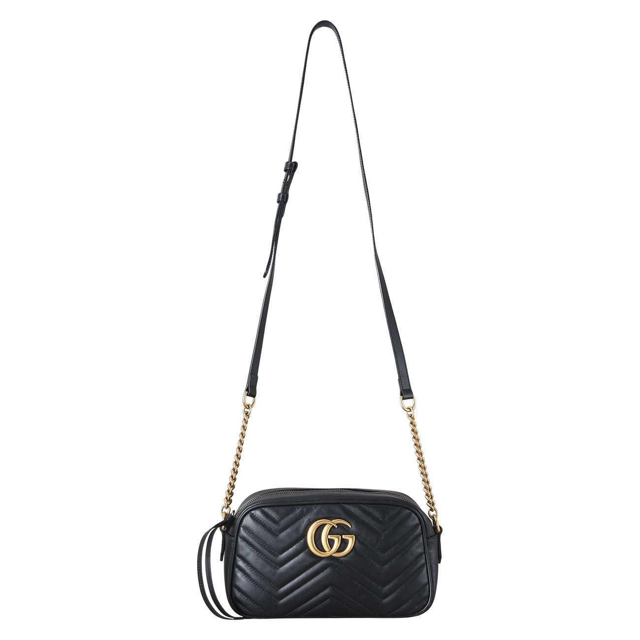 GUCCI(USED)구찌 447632 GG마몽 마틀라세 스몰 카메라백
