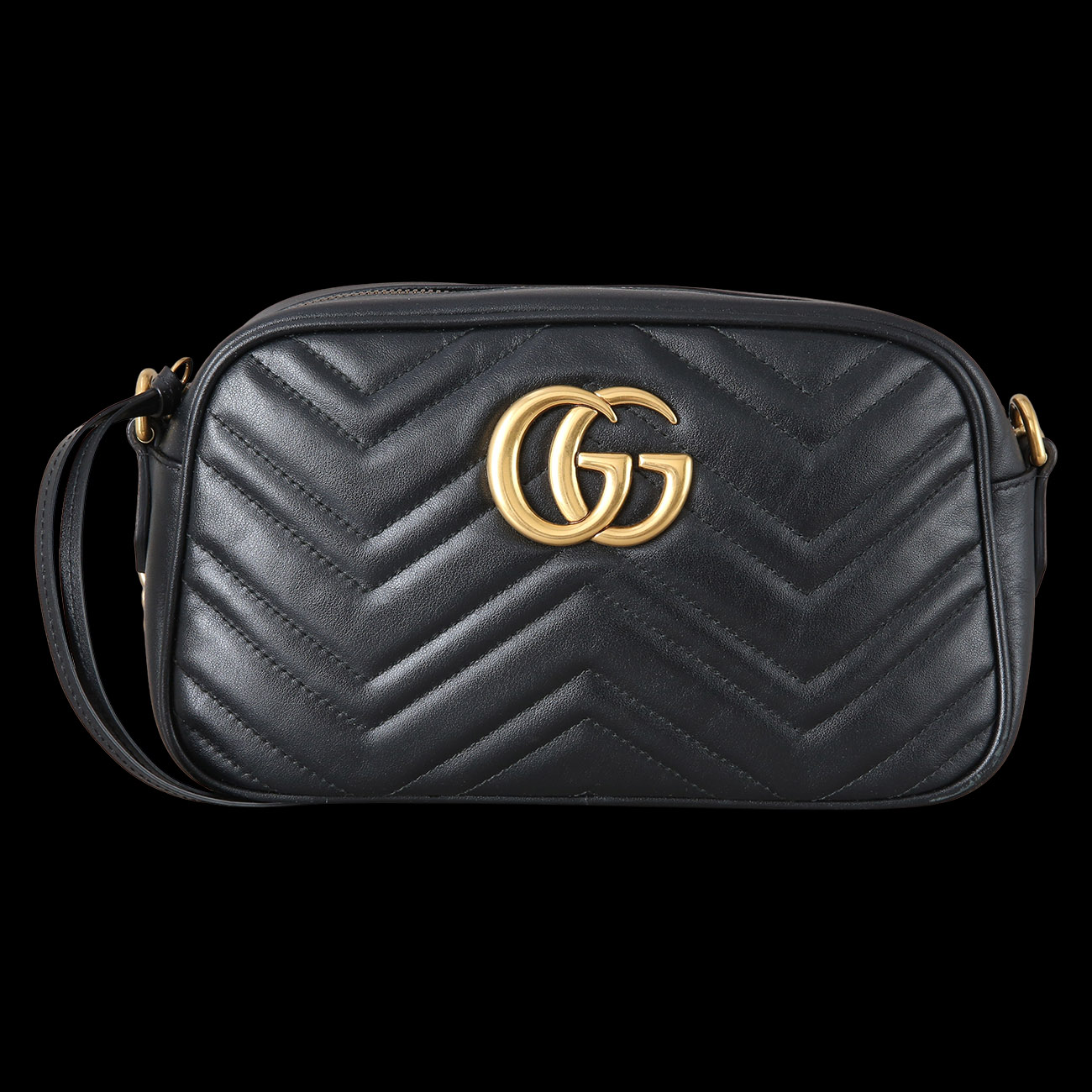 GUCCI(USED)구찌 447632 GG마몽 마틀라세 스몰 카메라백