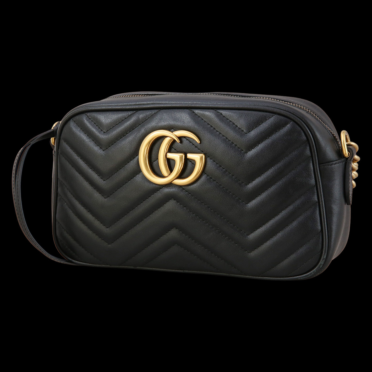 GUCCI(USED)구찌 447632 GG마몽 마틀라세 스몰 카메라백