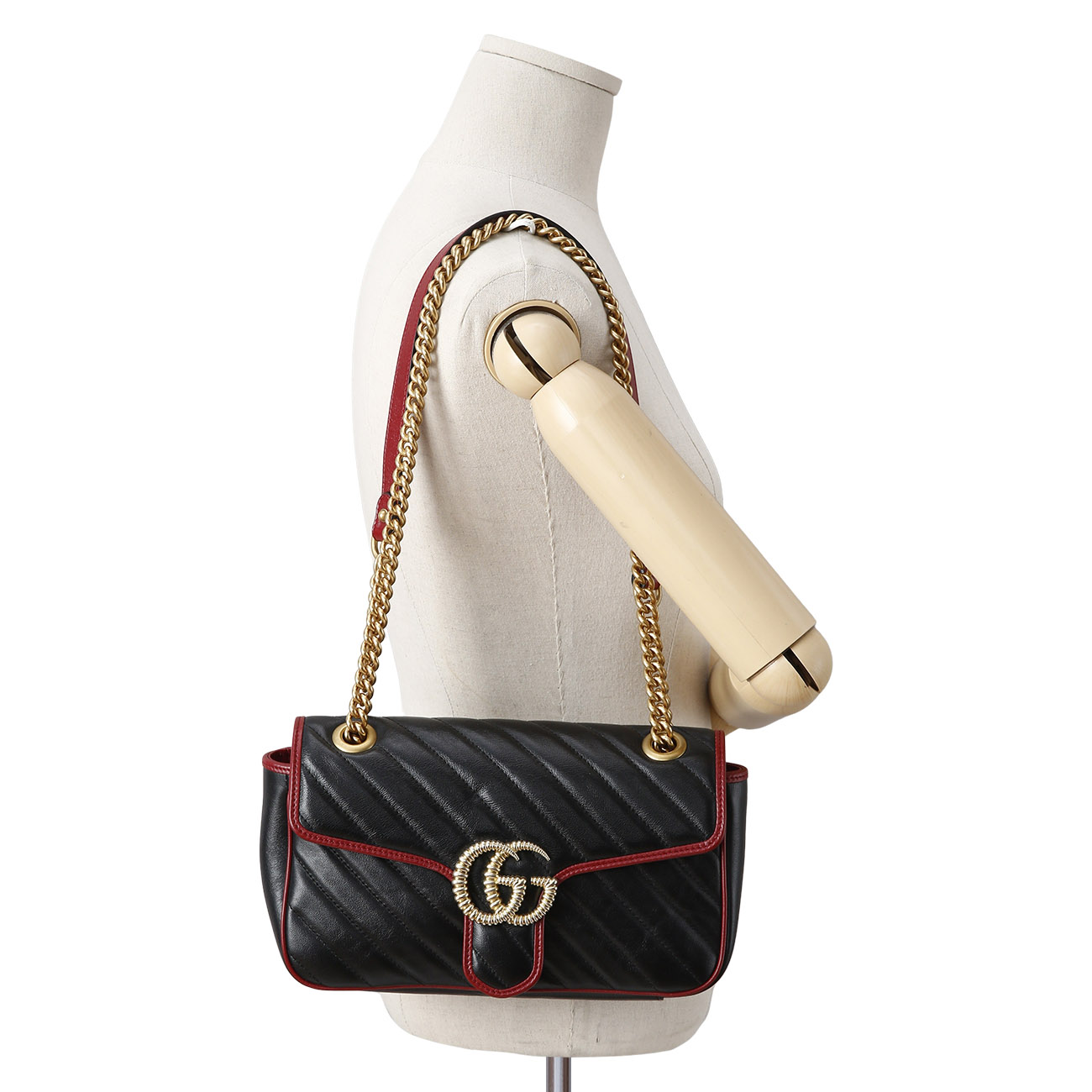 GUCCI(USED)구찌 443497 GG마몽 스몰 체인 백