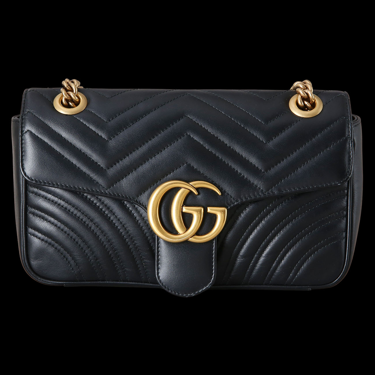 GUCCI(USED)구찌 443497 GG마몽 스몰 체인 백