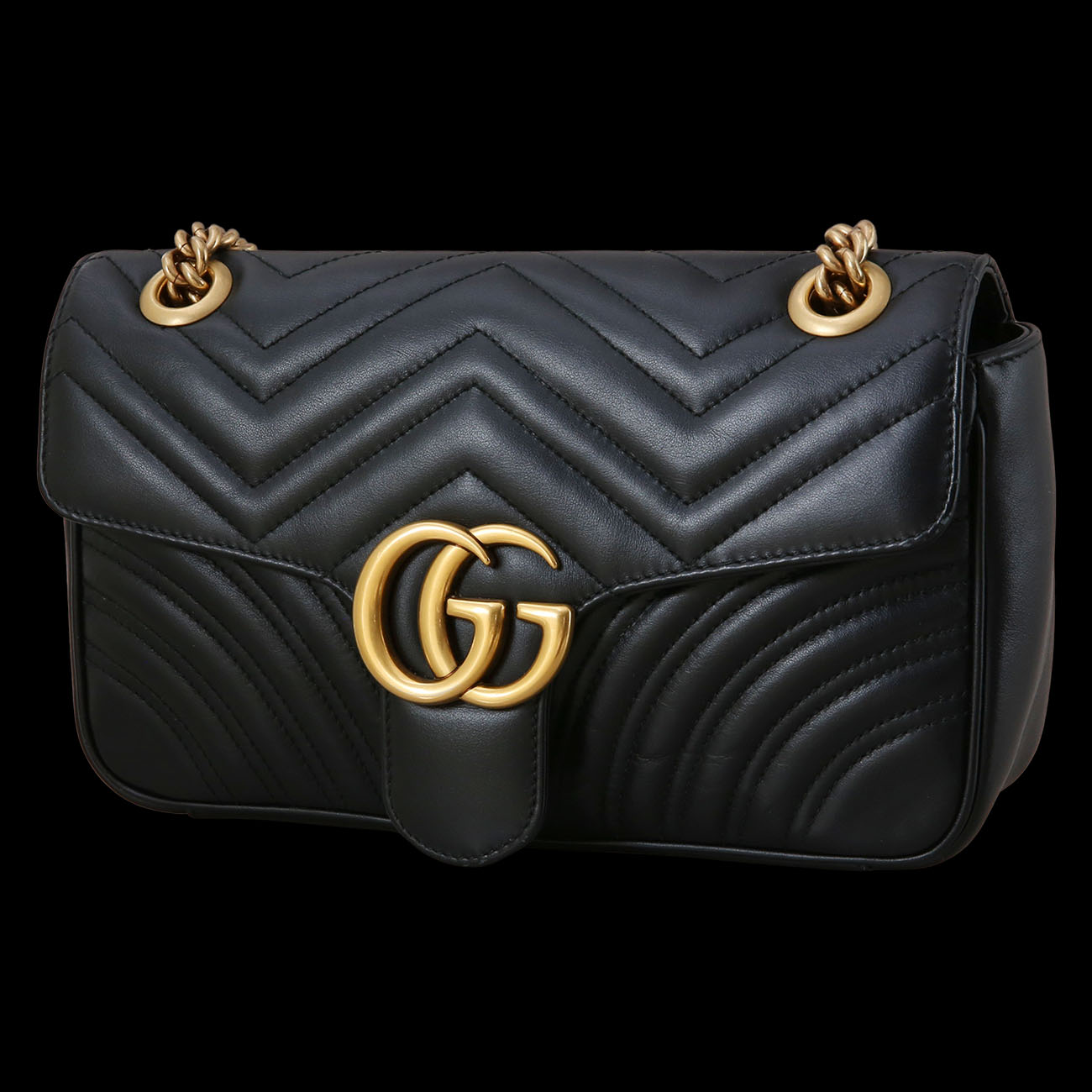 GUCCI(USED)구찌 443497 GG마몽 스몰 체인 백