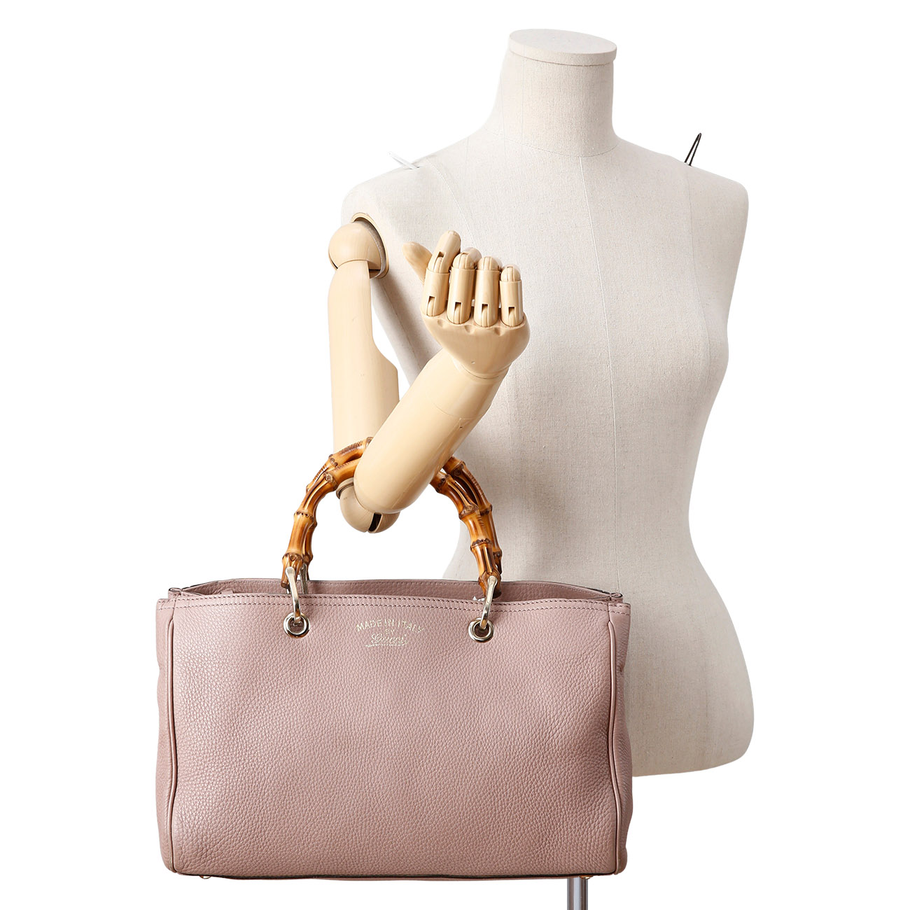 GUCCI(USED)구찌 323660 뱀부 토트백