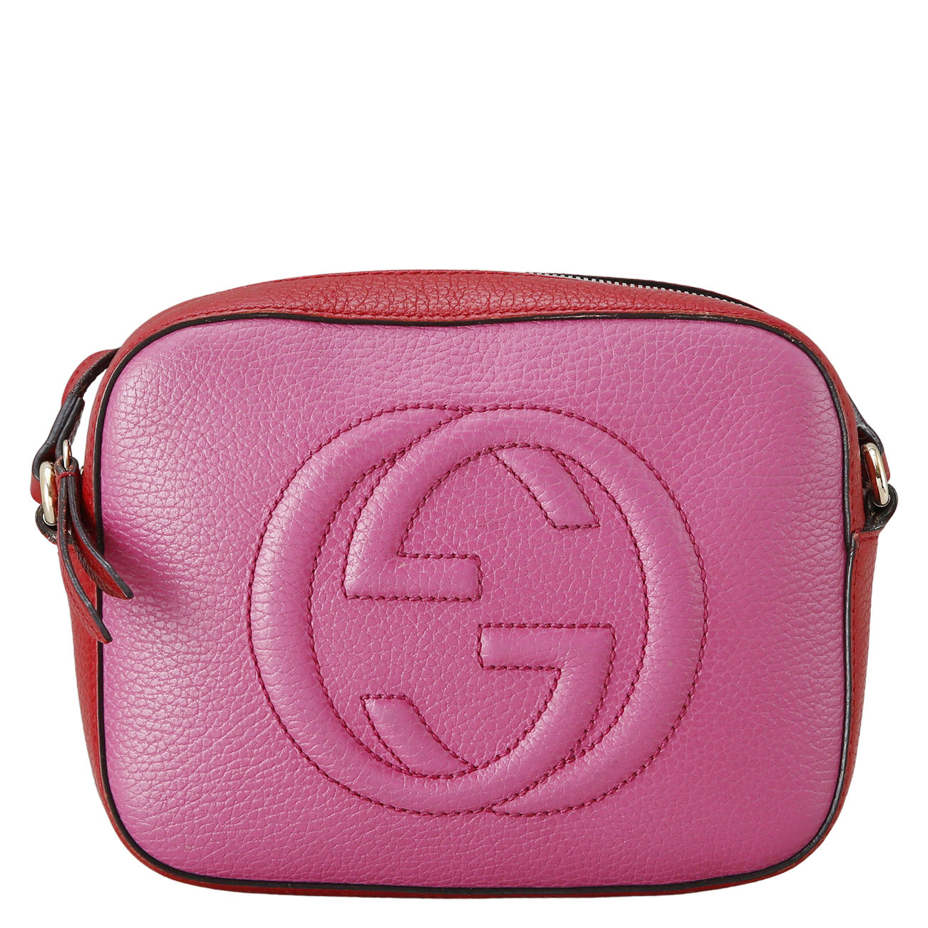 GUCCI(USED)구찌 디스코백 투톤 크로스