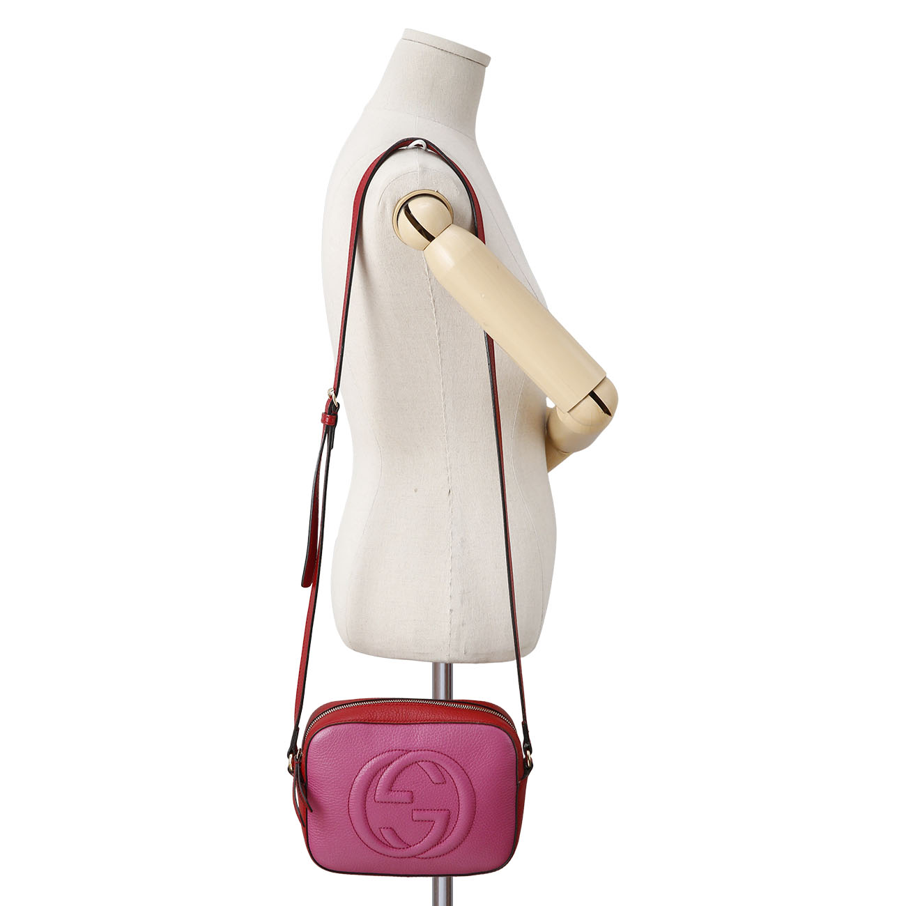 GUCCI(USED)구찌 디스코백 투톤 크로스
