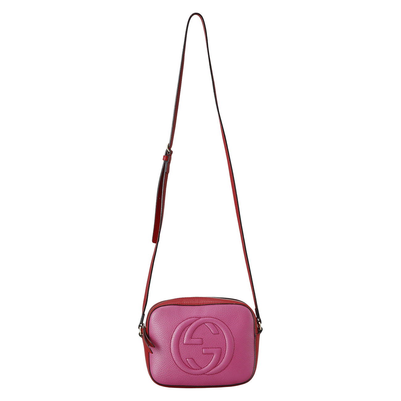 GUCCI(USED)구찌 디스코백 투톤 크로스