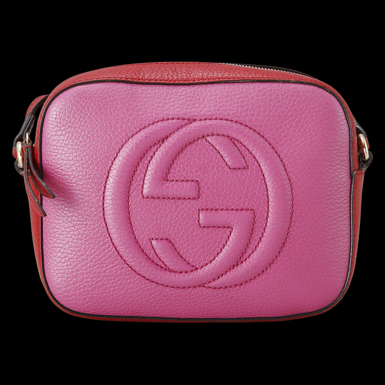GUCCI(USED)구찌 디스코백 투톤 크로스