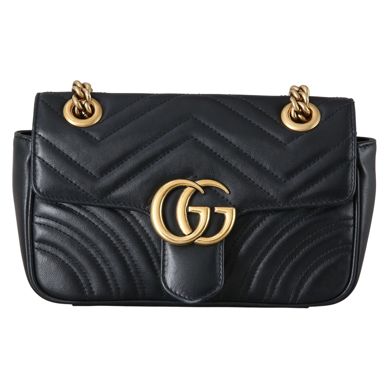 GUCCI(USED)구찌 446744 GG마몽 마틀라세 미니 숄더백