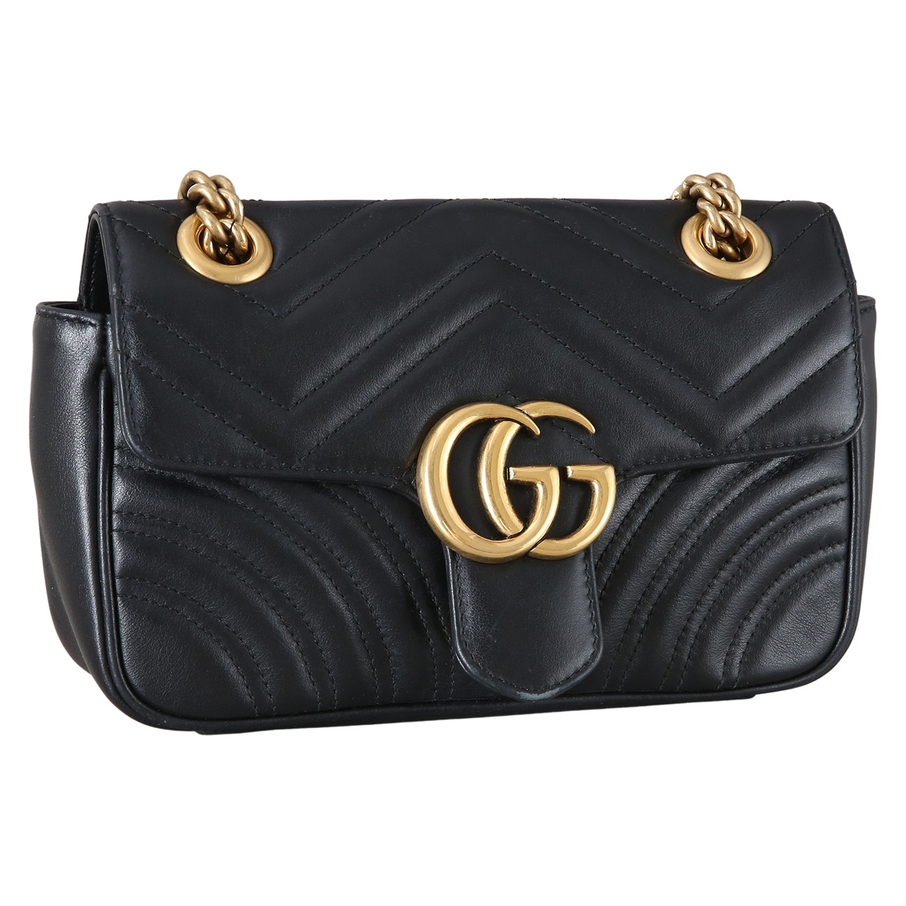 GUCCI(USED)구찌 446744 GG마몽 마틀라세 미니 숄더백
