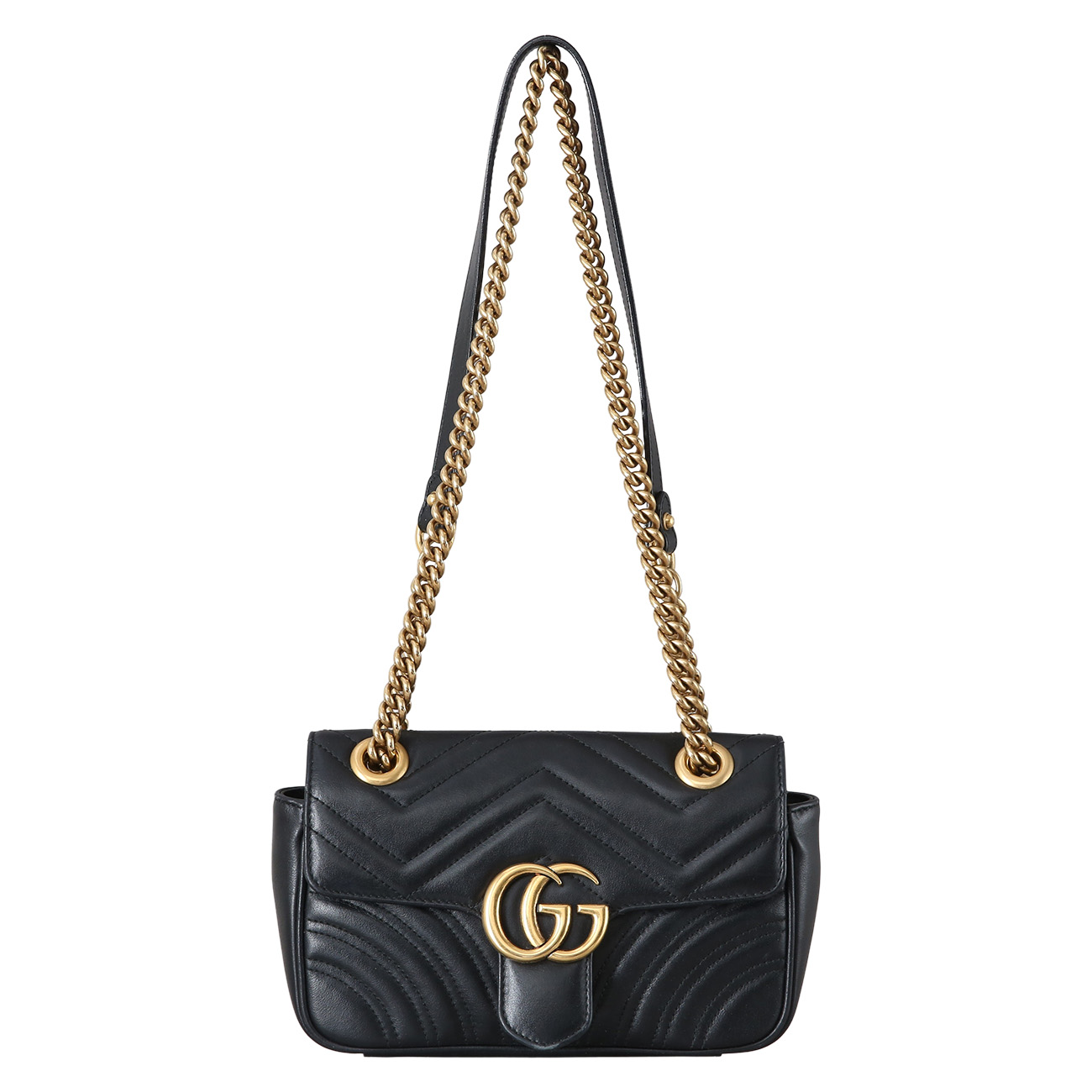 GUCCI(USED)구찌 446744 GG마몽 마틀라세 미니 숄더백