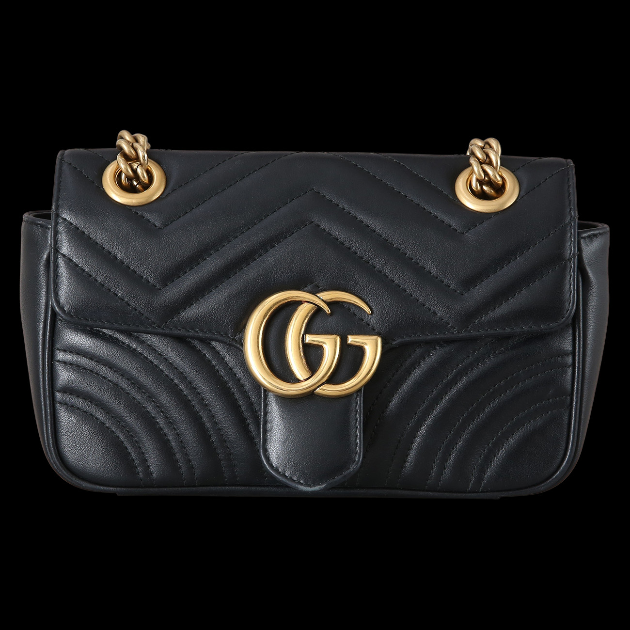 GUCCI(USED)구찌 446744 GG마몽 마틀라세 미니 숄더백