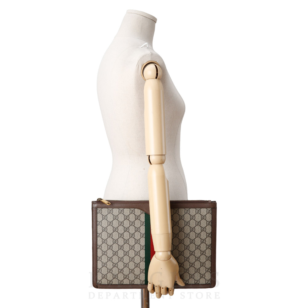 GUCCI(USED)구찌 523359 오피디아 GG수프림 클러치
