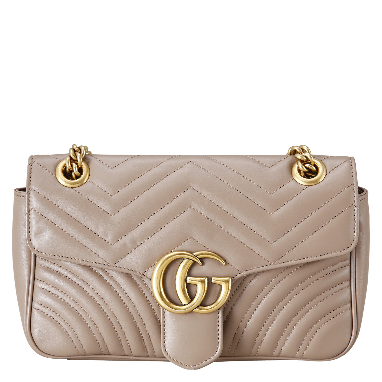 GUCCI(USED)구찌 443497 GG마몽 마틀라세 스몰 체인 백
