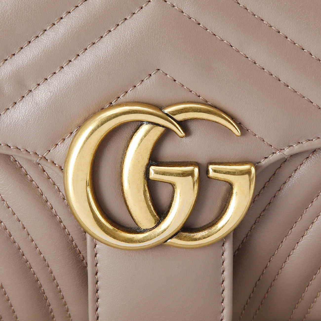 GUCCI(USED)구찌 443497 GG마몽 마틀라세 스몰 체인 백