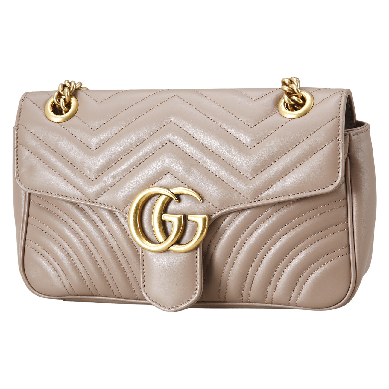 GUCCI(USED)구찌 443497 GG마몽 마틀라세 스몰 체인 백